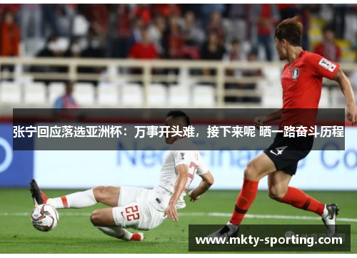 张宁回应落选亚洲杯：万事开头难，接下来呢 晒一路奋斗历程